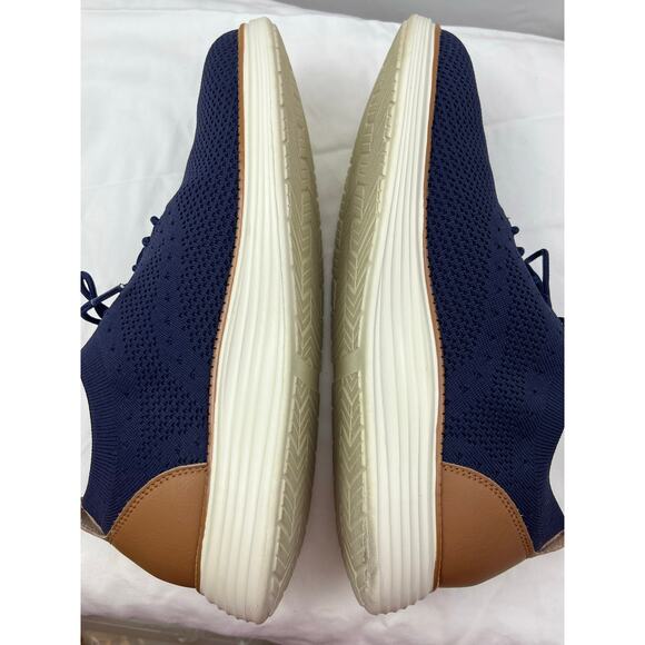 Vilocy Mens 45 (US 10.5) Blue Fashion Dress Casual Oxford Sneaker Business V2201 main image 9
